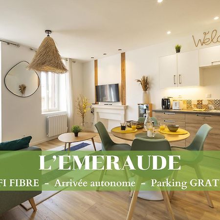 L'Emeraude - 1 A 4P - Wifi Fibre - Parking Gratuit Pont-dʼAin Eksteriør billede